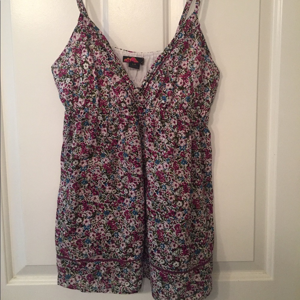 floral summer top